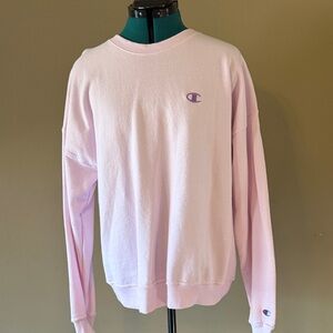 Champion Light Pink Crewneck Sweatshirt